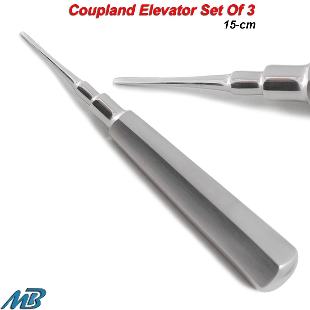 Dental Tooth Root Elevators Coupland Elevators Chisels Surgical Instruments Set