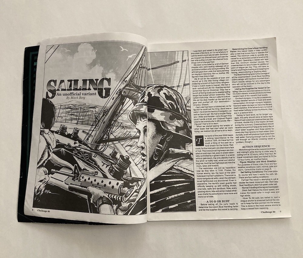 GDW Challenge Magazine #60 Sci-fi Gaming