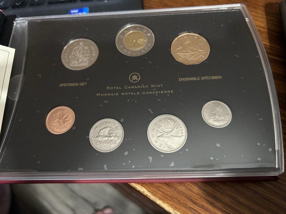 Royal Canadian Mint 2008 Specimen Set.