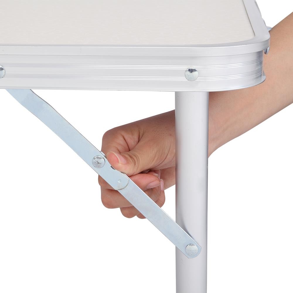 4ft Aluminum Camping Folding Table Portable Office Camping Picnic