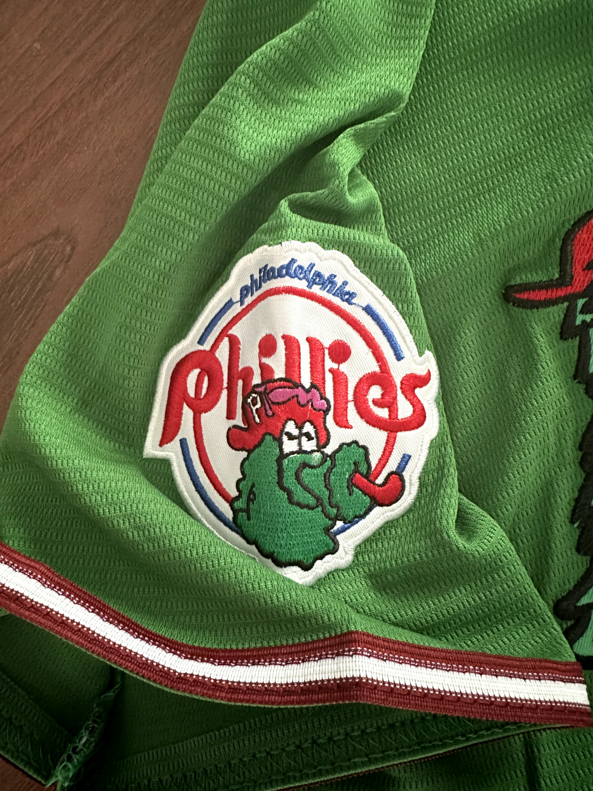 NEW Custom Mens Philadelphia Phillies Philly Phanatic Stitched Jersey USA Seller