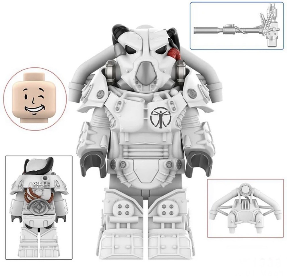 X-01 Power Armor Minifigures