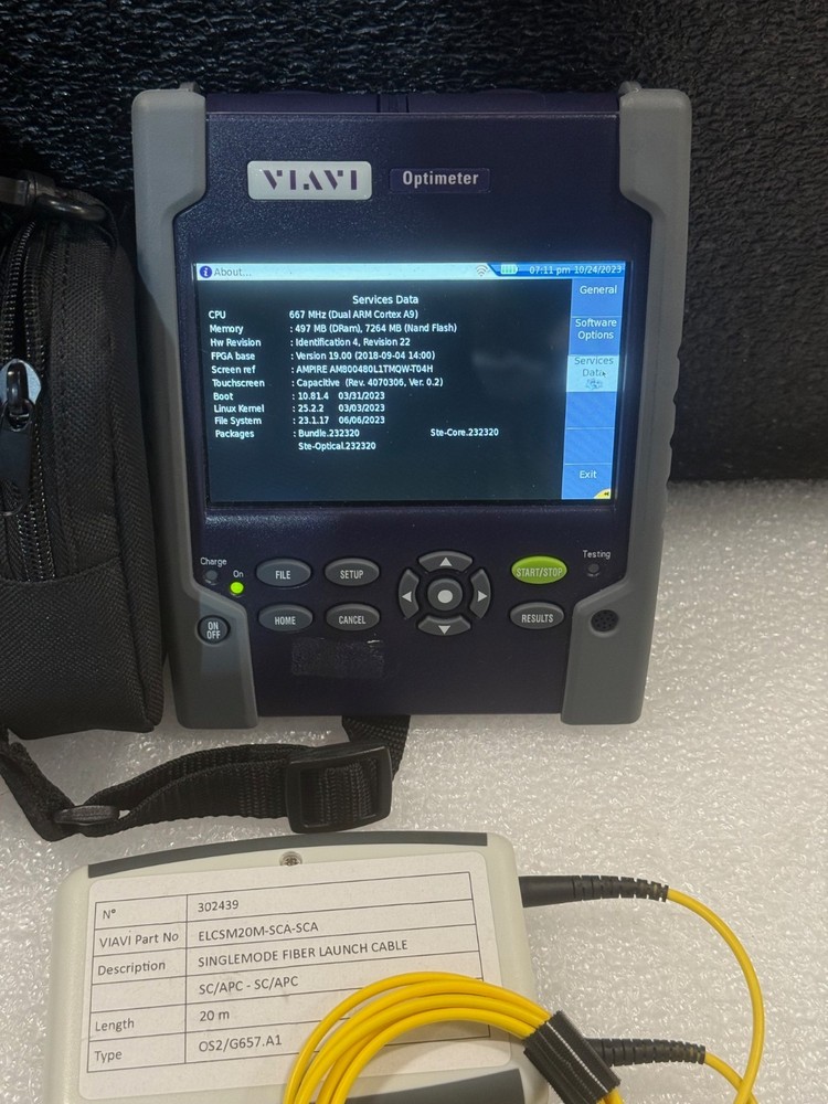 Viavi/JDSU EOPT-PONATT Optimeter + Launch Cable Accs. 8745