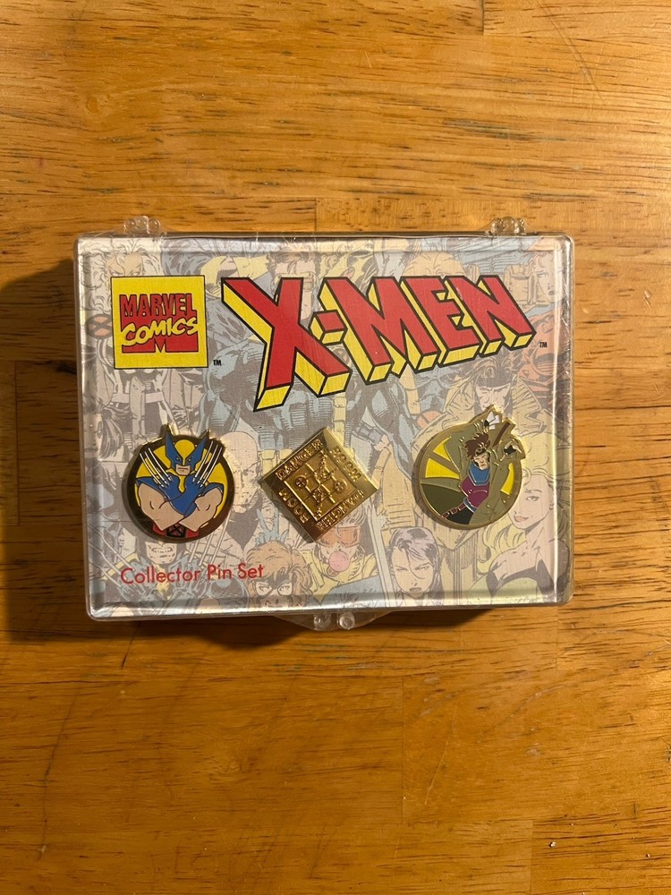 1993 Marvel Comics X-Men Collector Pin Set