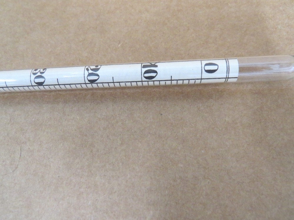 EIMER & AMEND Baume scale 0-60 Degrees Fahrenheit Thermometer