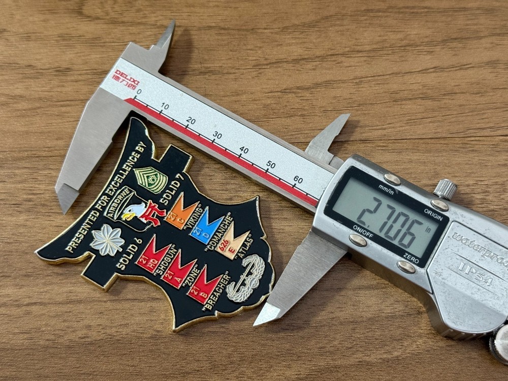 21st Brigade Engineer Battalion "Rak Solid" Challenge Coin 1#2