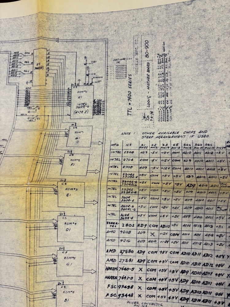 ORIGINAL-MIDWAY-ROAD RUNNER-SCHEMATICS-GENERAL INSTRUCTIONS
