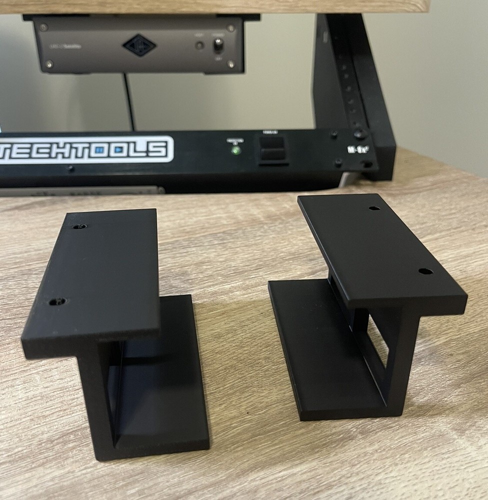Universal Audio uad-2 satellite thunderbolt 3 Custom Bracket/Mount Under Desk