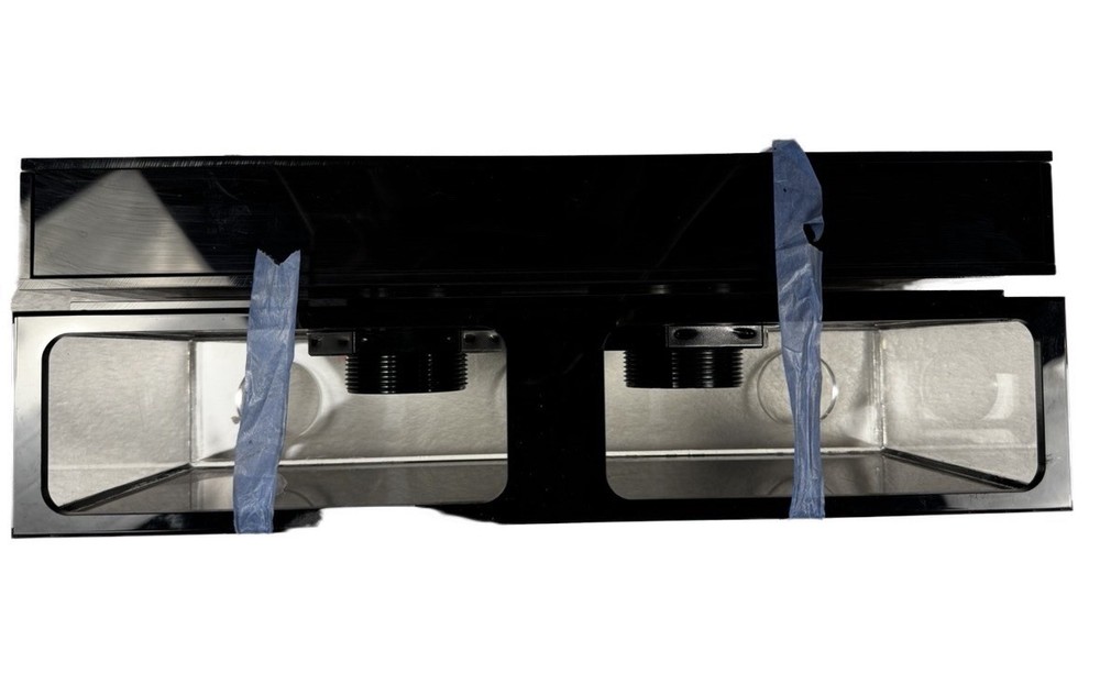 16” 1600gph Thru Back Overflow Box