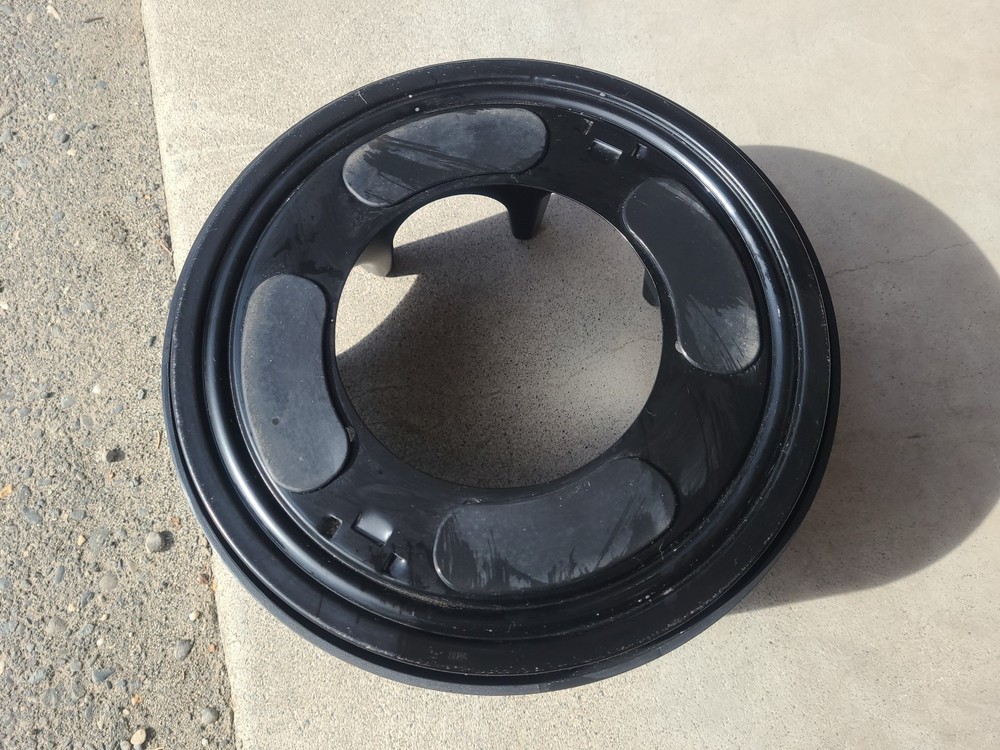 Kinetic by Kurt Turntable Riser Ring (Black)