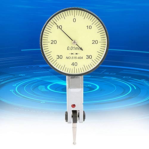 Dial Test Indicator, Lever Test Indicator Aluminum Dial Gauge Meter Tool for