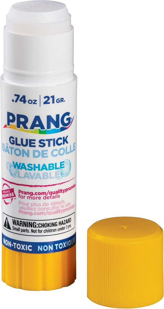 Washable Glue Stick, Clear.74 Oz, 1 Count