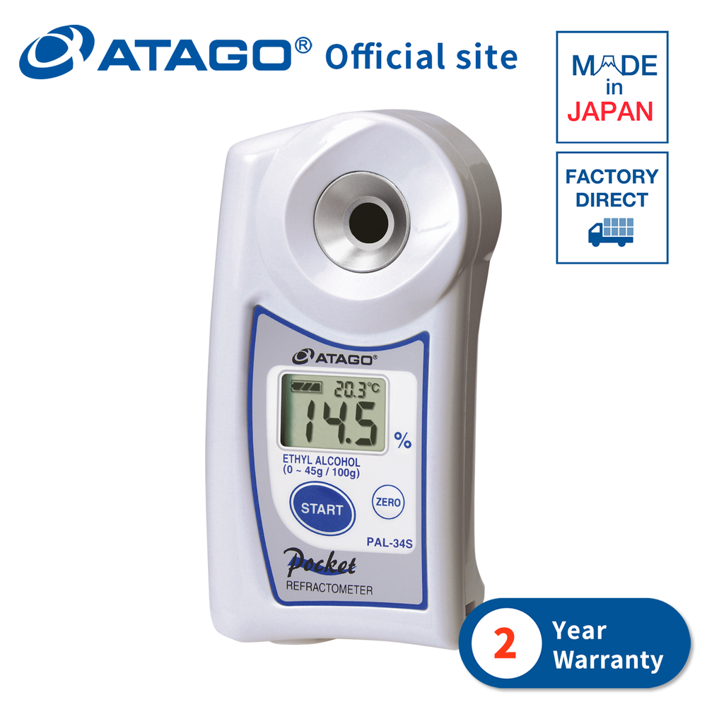 ATAGO Ethyl alcohol Meter PAL-34S