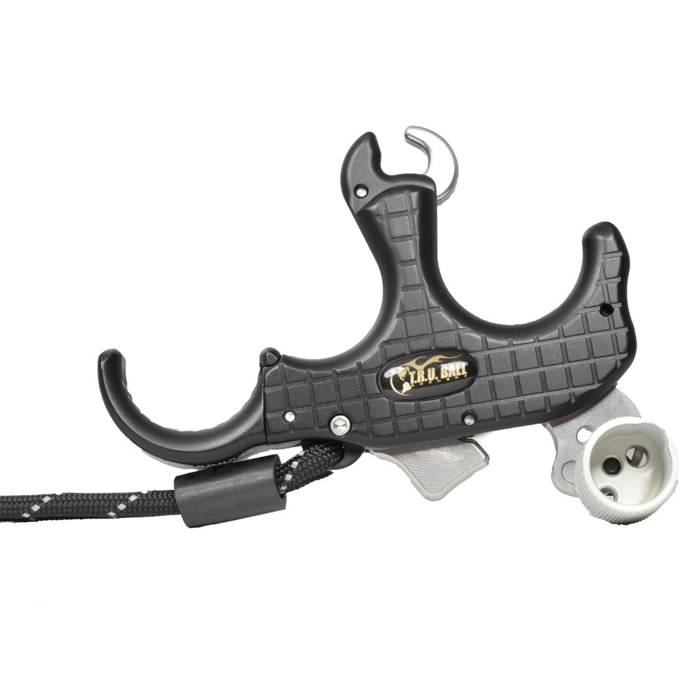 TRUBall Archery Release Blade Pro Flex 3 Finger Black Large 01747