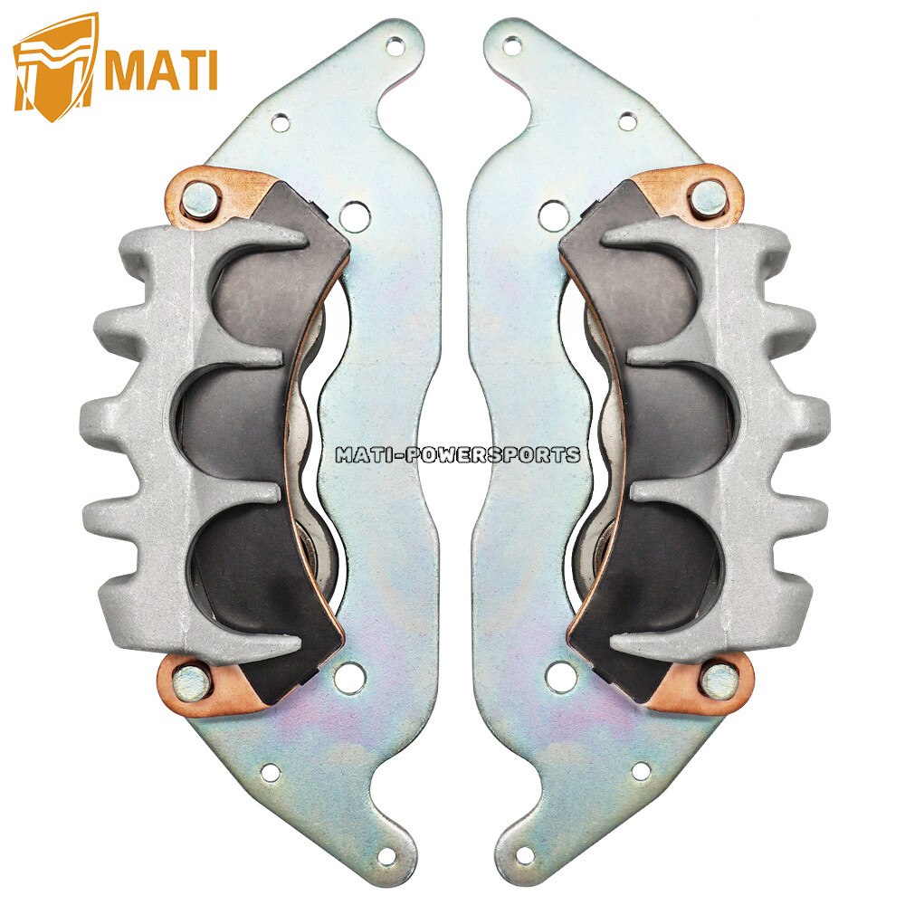 Front Brake Calipers & Sintered Pads for Polaris RZR Pro XP/Turbo RZR XP/XP 4