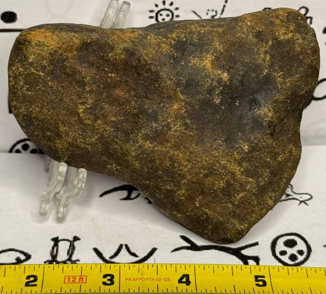 Native American Indian Authentic Artifact Stone Carved Effigy, 13.3 oz • VA