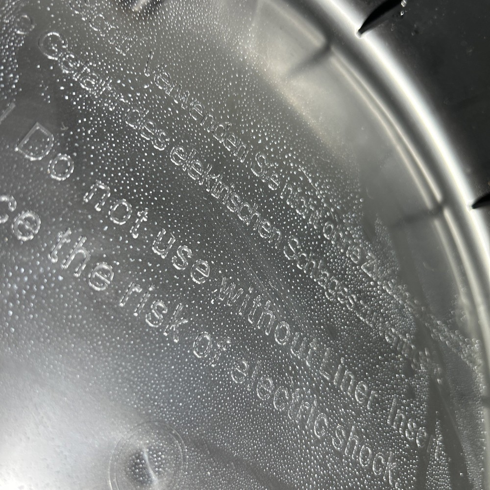 Nuwave Pro Plus Replacement Part Bottom Base Model No. 20631