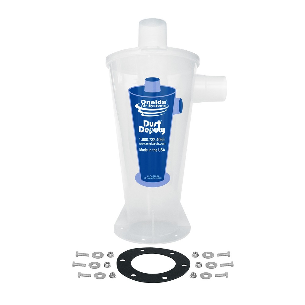 Oneida Molded DIY Dust Deputy Cyclone