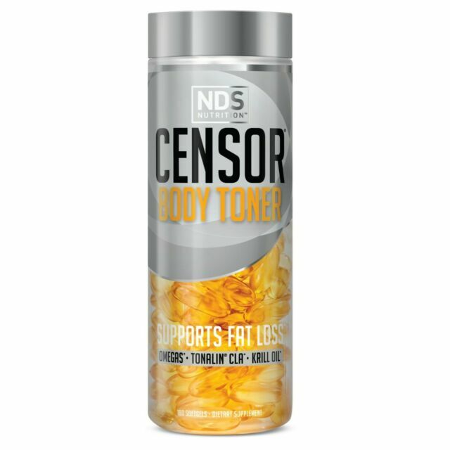 Nds Censor Body Toner Tonalin Dietary Softegels 180 Count Free Shipping!