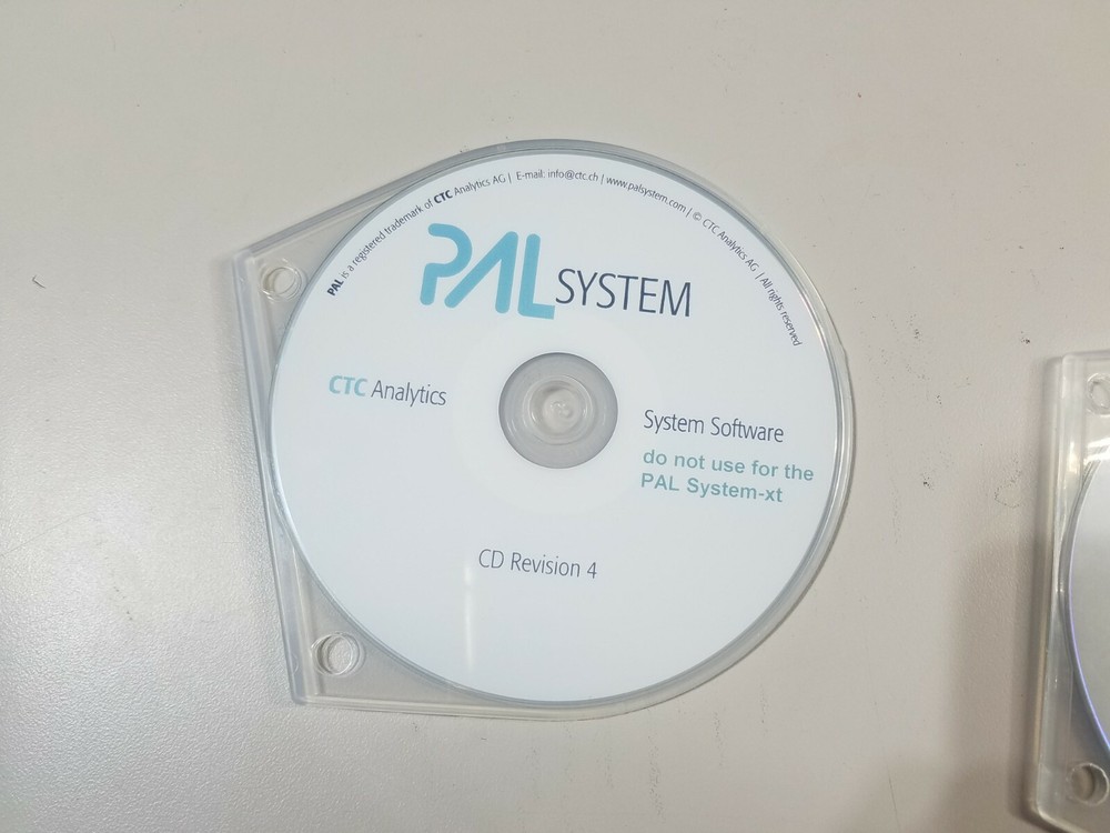 CTC Analytics Leap PAL System Software  CD Revision 4 ,  NEW