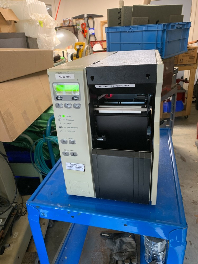 Zebra 110XiIII Bar Code Label Printer -UNABLE TO TEST, SELLING AS PARTS ONLY #2