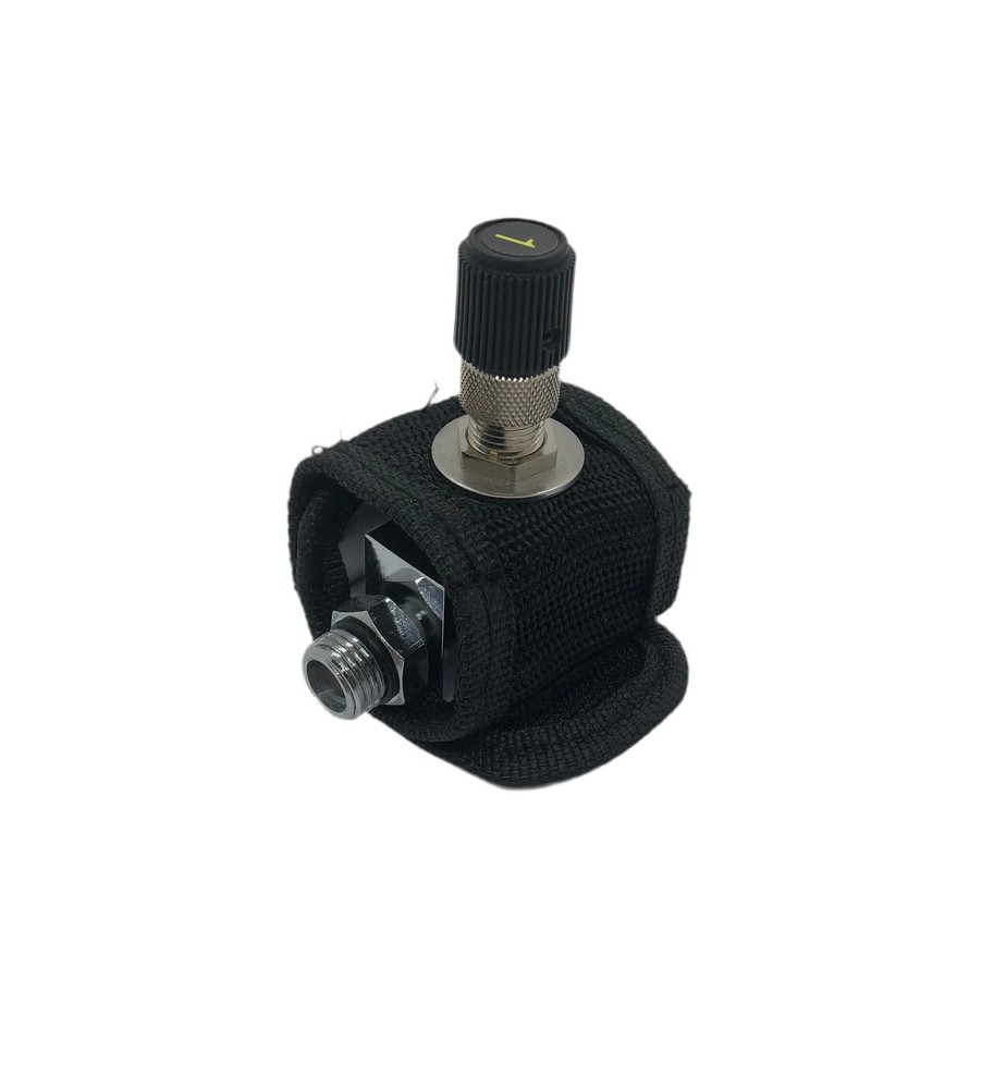 in-line needle valve (0-2 LPM) assembly