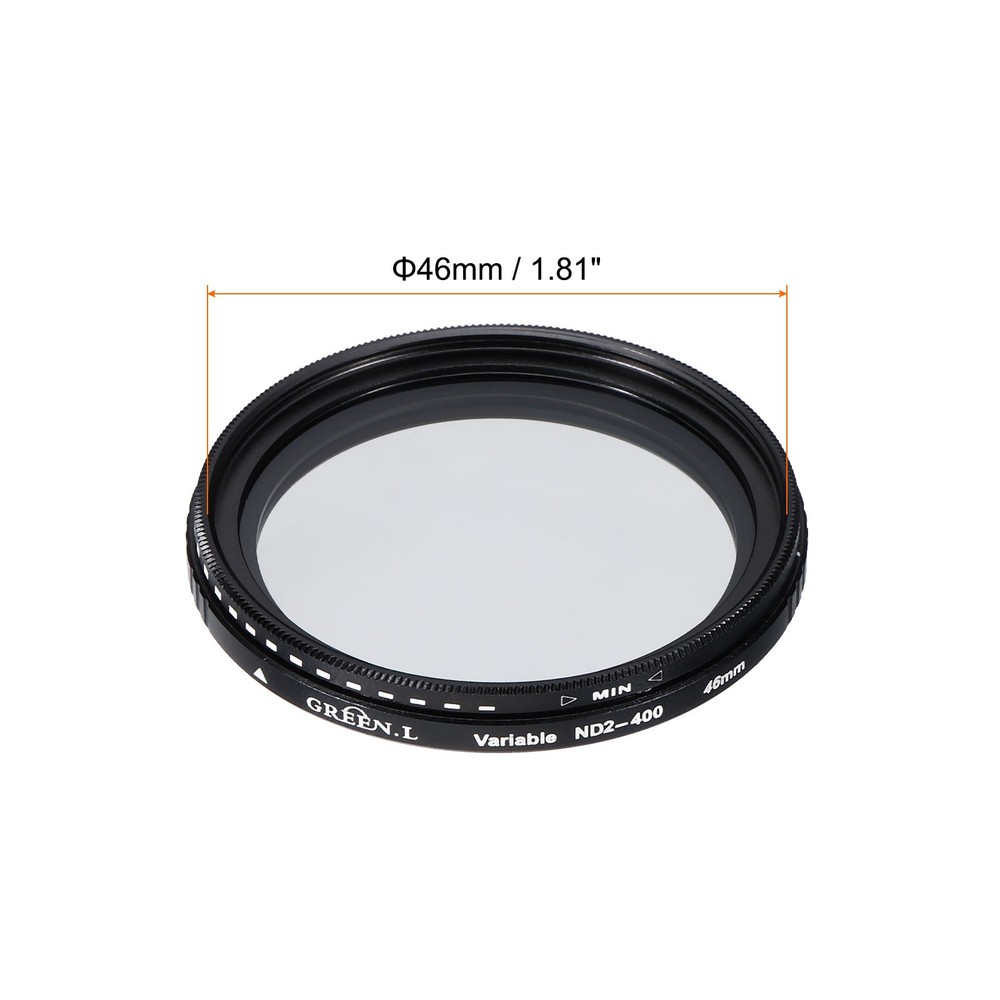 ND2-400 Lens Filter Variable Neutral Density Lens Filter 46mm