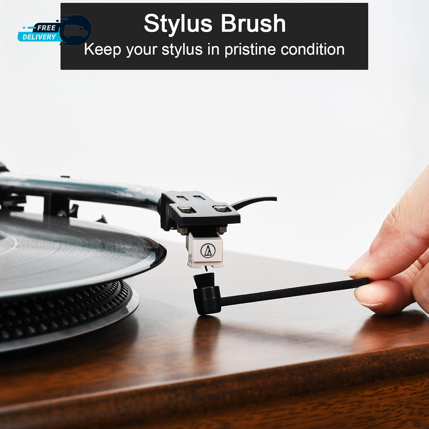 7-In-1 Vinyl Record Cleaning Kit Complete - Vinyl Record Cleaner Solution