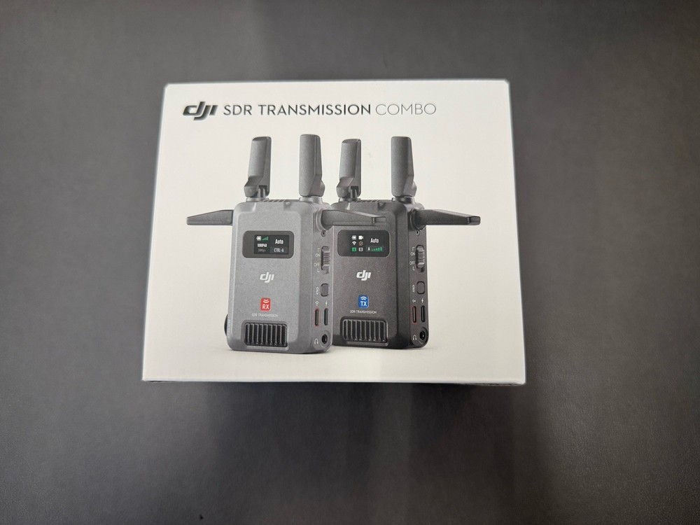 DJI SDR Transmission Combo | 3km Wireless Video | USB-C/SDI/HDMI | FedEx