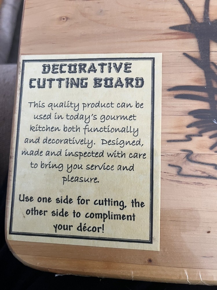 Decorative Loon Cutting Board