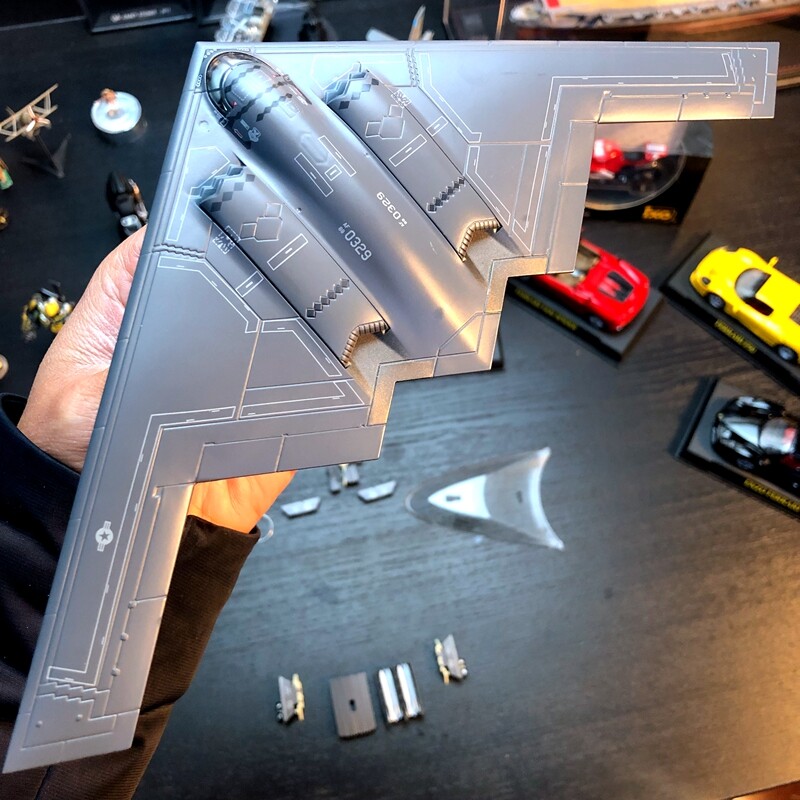 1/200 Scale Alloy Aircraft B2A Phantom Strategic Bomber Finished Metal Model