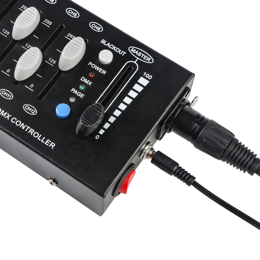 12 Channel DMX Dimmer Controller, Portable Design, Perfect Quality, Standard ...