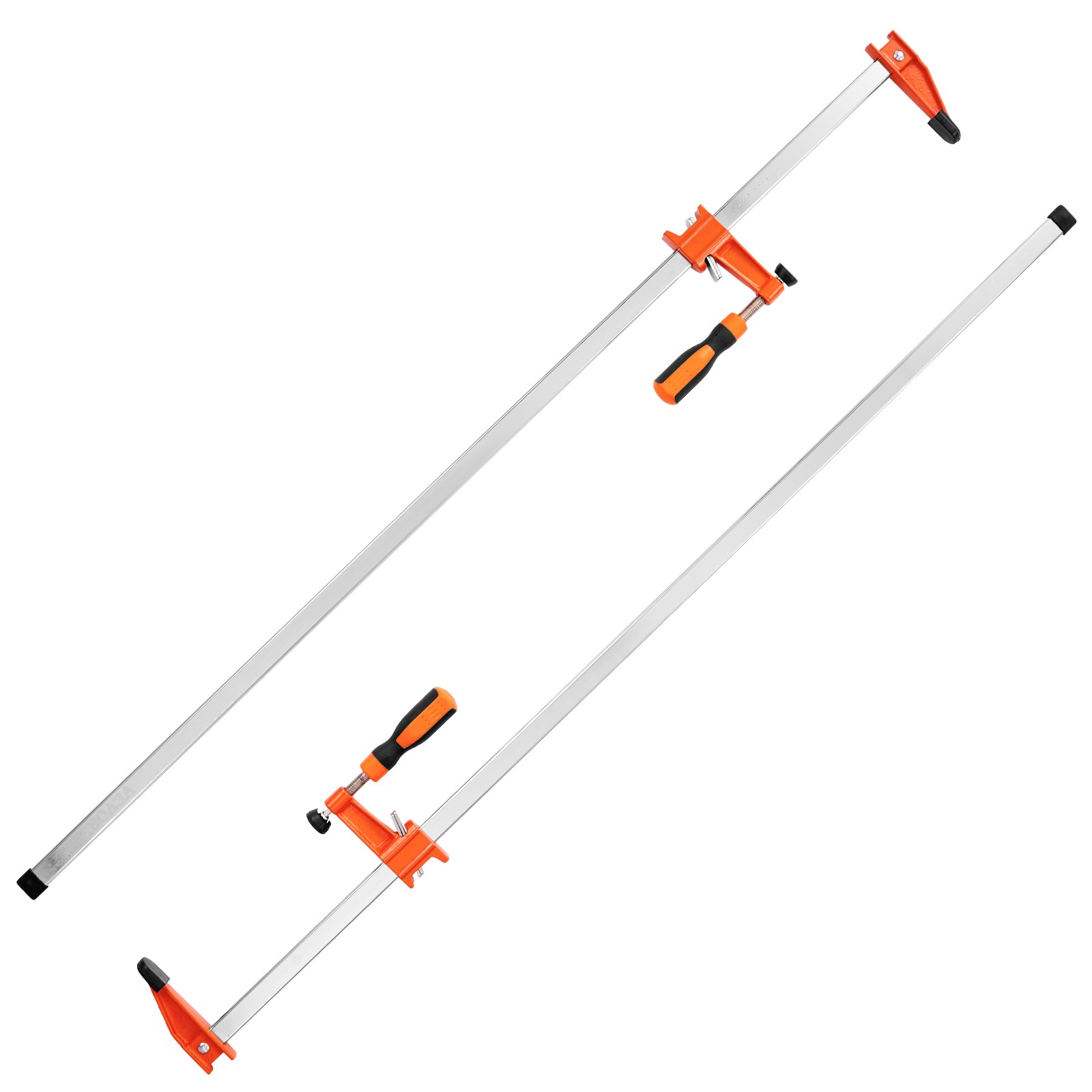 VEVOR Bar Clamps for Woodworking F Clamp 2-Pack 36" Clamp/Spreader 600 lbs Load