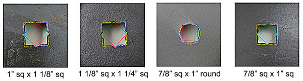 (5) 20" DISC HARROW BLADE, NOTCHED 4MM (8 GAUGE) 1" SQUARE OR 1-1/8" SQUARE AXLE