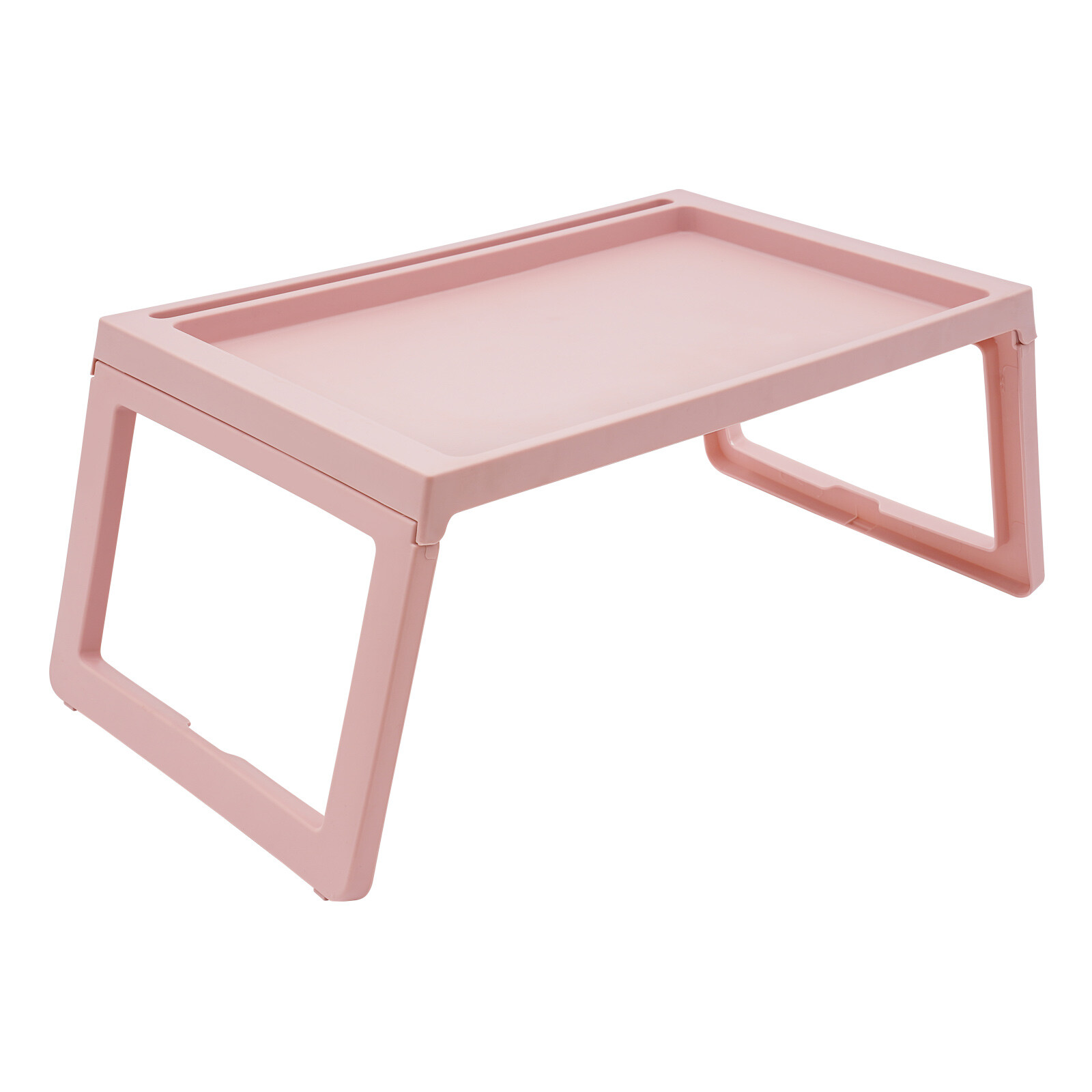 6pcs Foldable Lap Desks Tray Folding Table Set For Laptop Desk Food Tray Pink