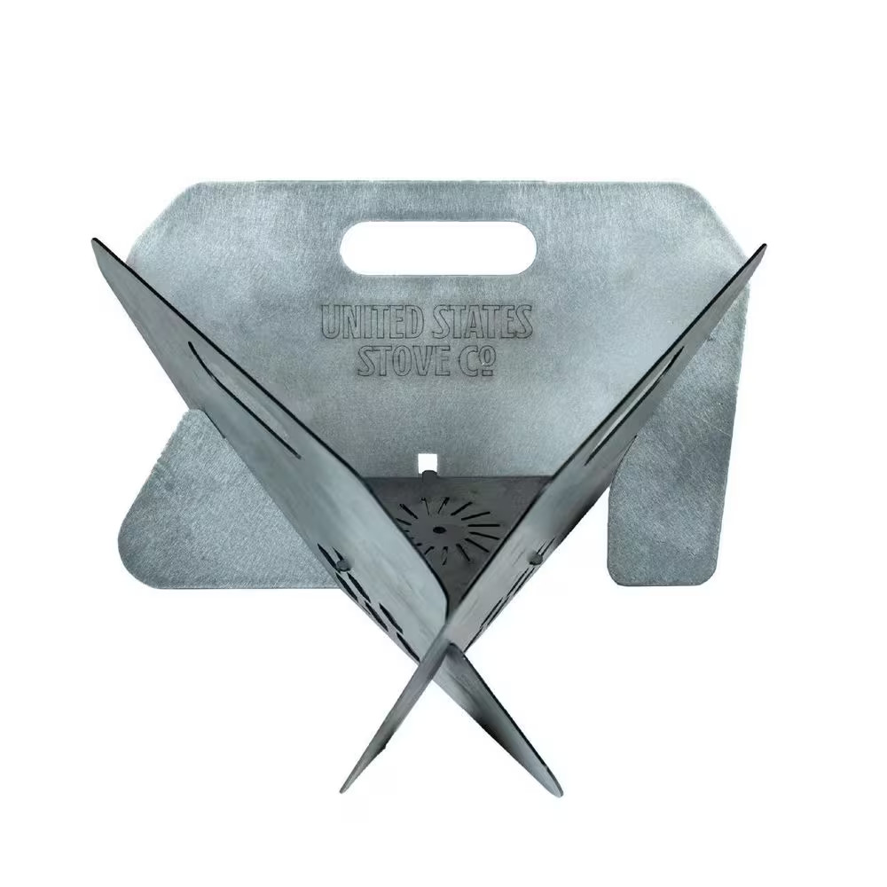 US14TP Portable Collapsible Triangular Fire Pit