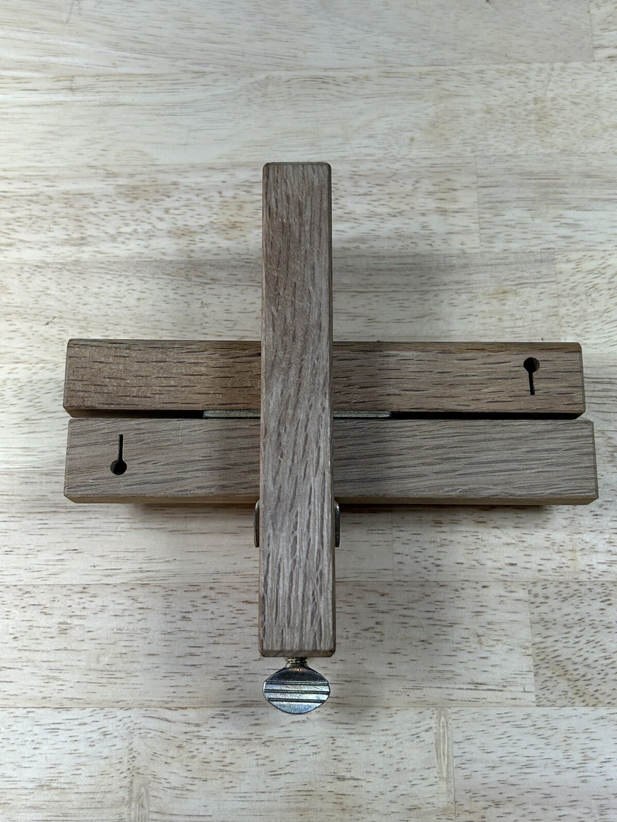 Japanese Marking Gauge (Kebiki). Japanese White Oak. New Old Stock.
