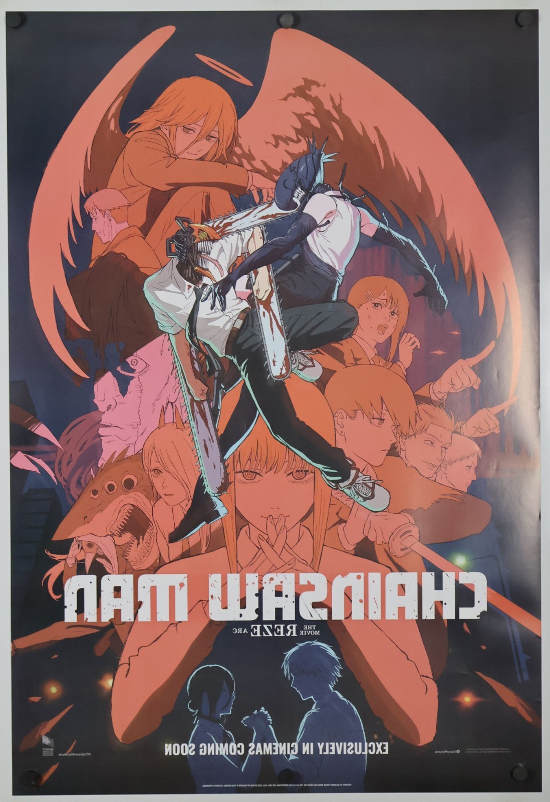 Chainsaw Man the Movie - original DS movie poster 27x40 2025 INTL - Glossy Anime