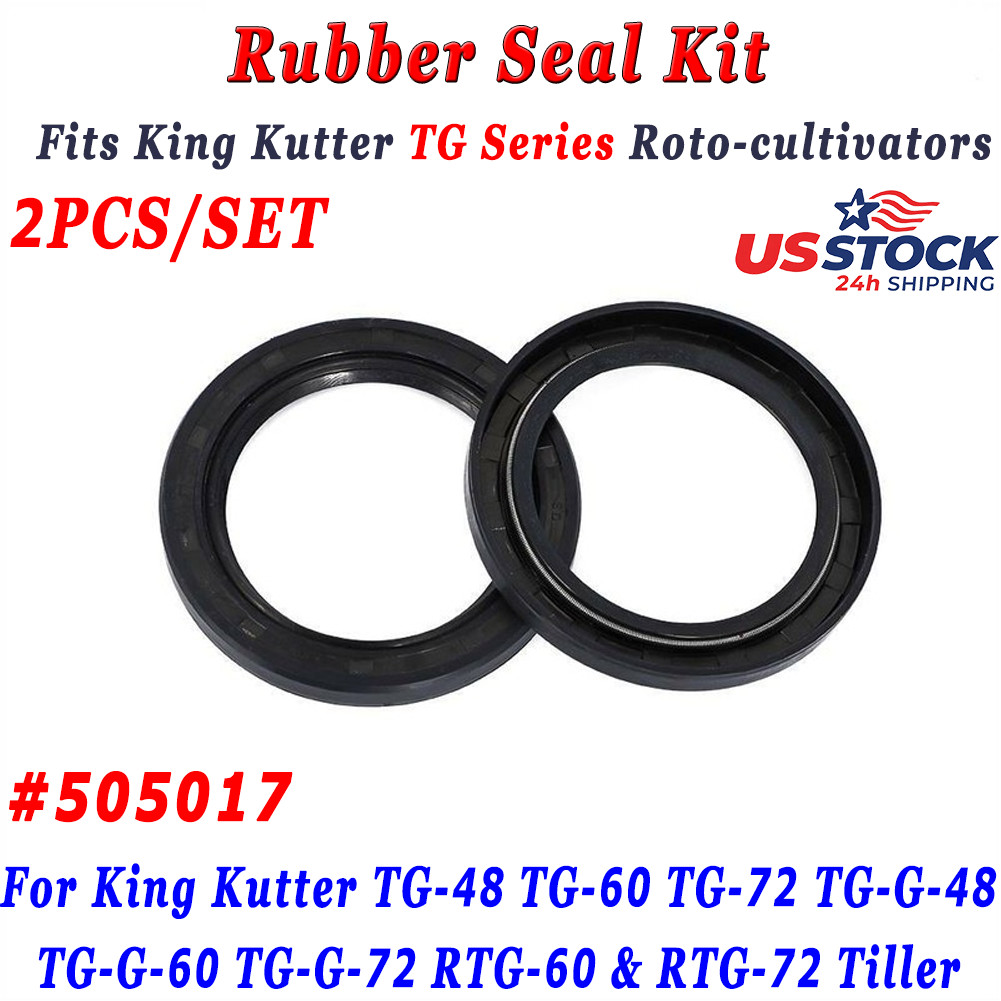 Seal Kit For King Kutter TG-48, TG-60, TG-72,TG-G-48, TG-G-60, TG-G-72  Tiller