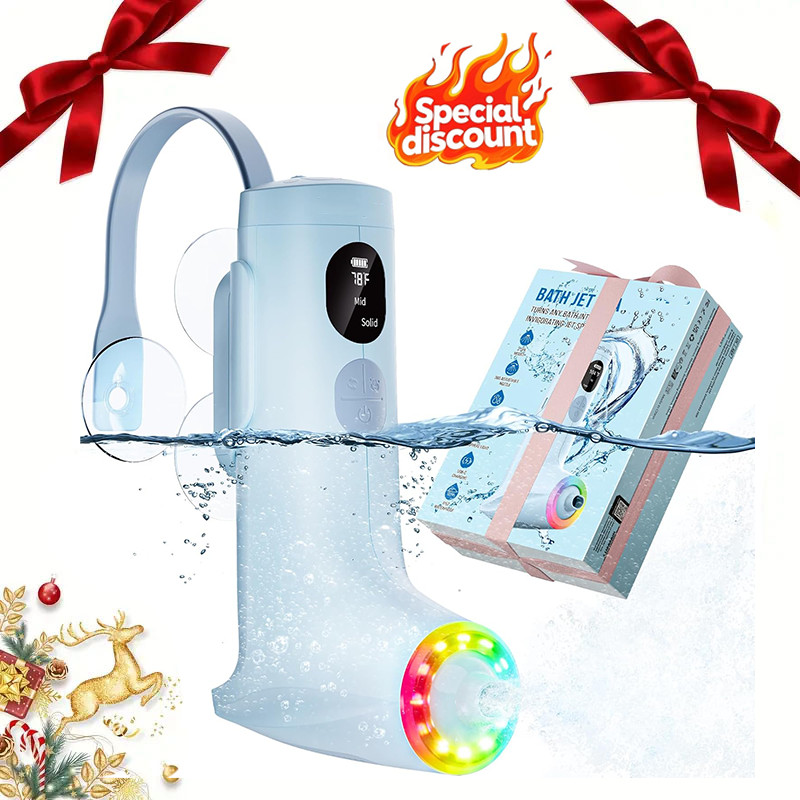 Portable Bath Jets for Tub: Jet Spa for Bathtub with 7-Color,Bath Jet/Bubble Mod