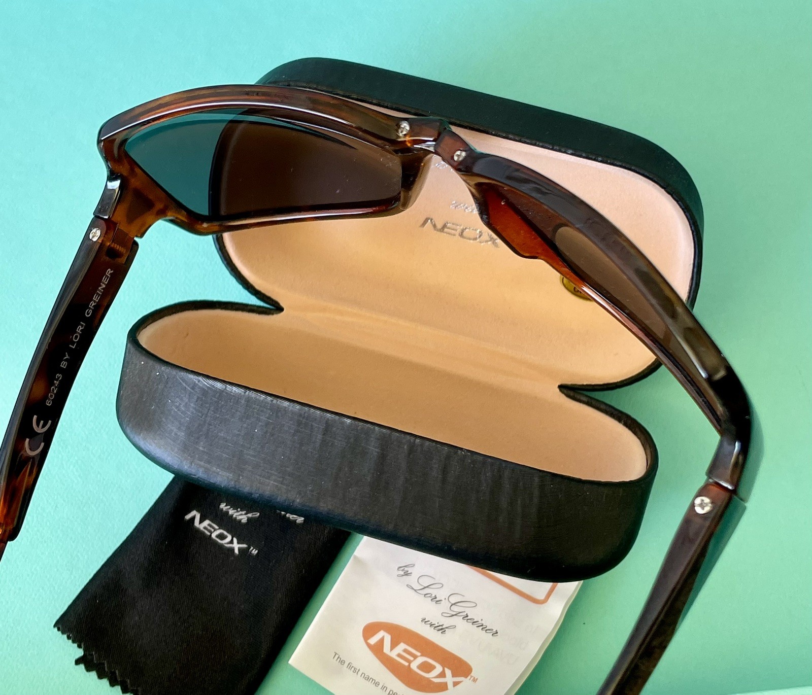 Callaway Eyewear Lori Greiner NEOX Ladies Sunglasses NX14 60243 Tortoise Unworn!