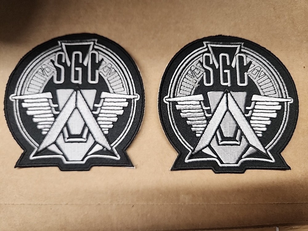 Stargate SG-1 SGC Command Patch 4 inches wide X2