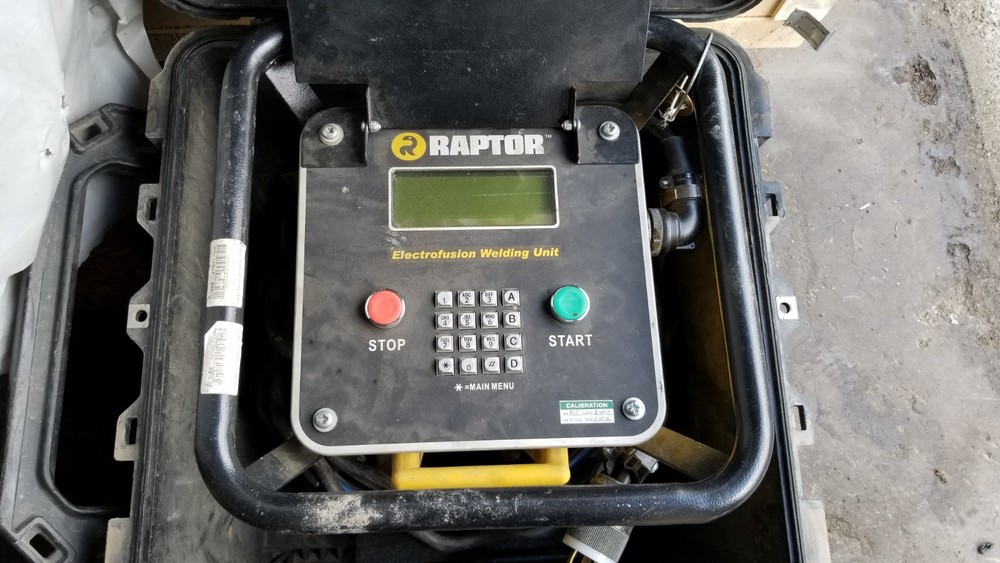 Raptor 3 Automatic 40v Electrofusion Welding Unit
