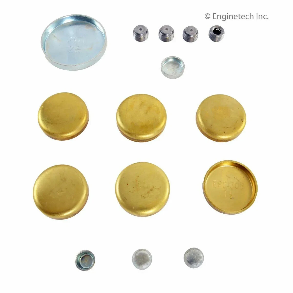 Brass Expansion Freeze Plug Kit for Ford SBF 289 302 351W 5.0L Windsor