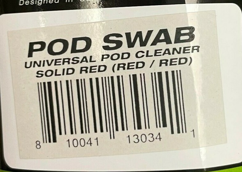 NEW Exalt Pod Swab - Solid Red