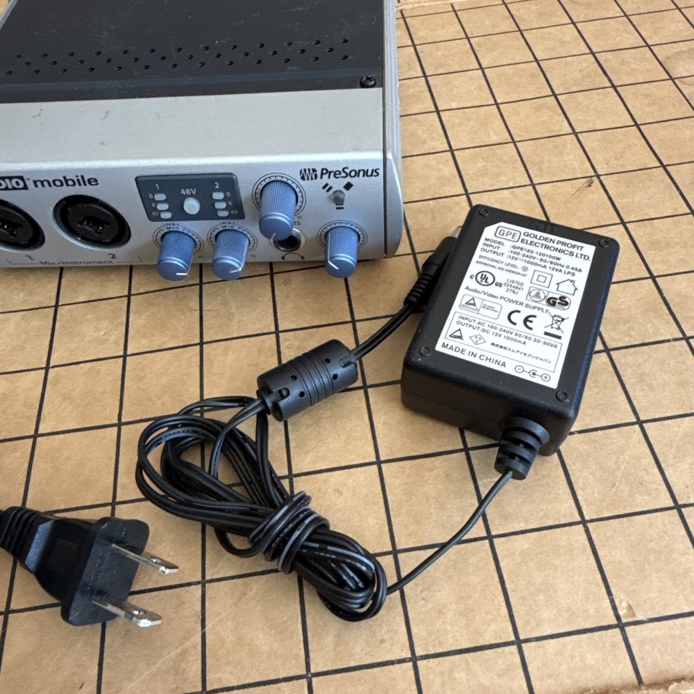 PreSonus FireStudio Mobile 10x6 FireWire Recording Interface System