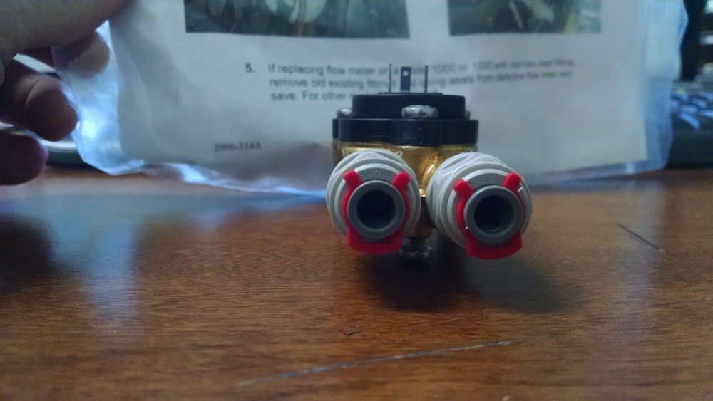 Concordia Espresso machine Flow Meter assembly flow meter