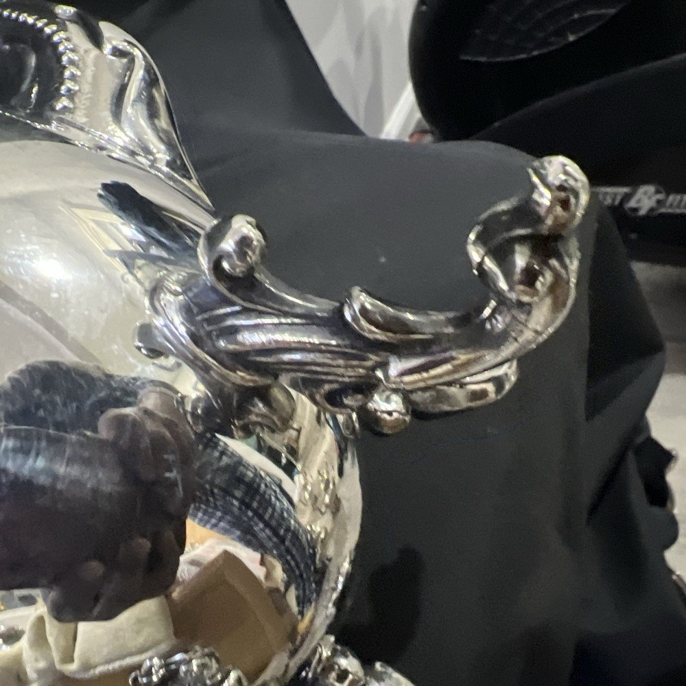 Silver Plated Tea Coffee Kettle