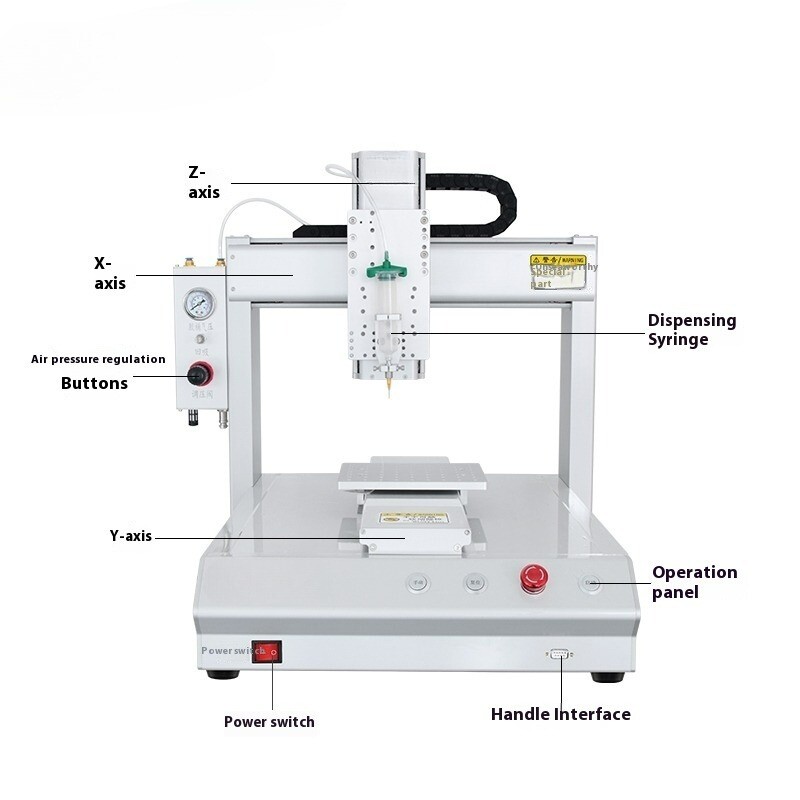 Automatic Dispensing Machine 331 Needle Cylinder Fast Drying Dispensing Machine