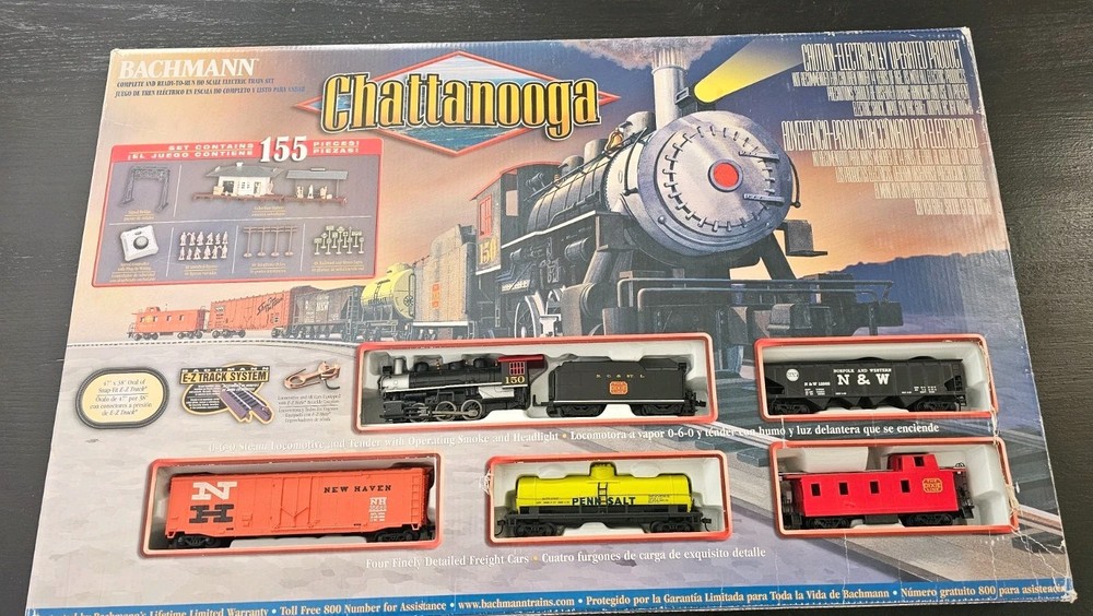 Bachman Chattanooga Train Set #00626 - Not Complete